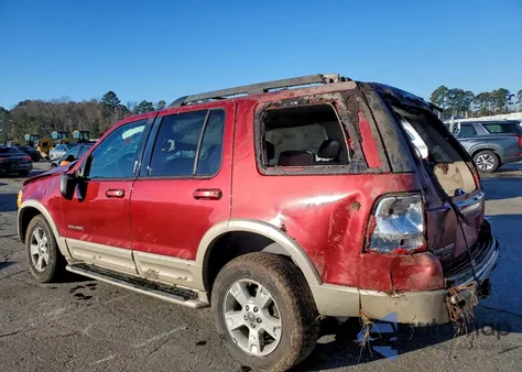 2005 Ford Explorer Eddie Bauer z USA, uszkodzony, nr VIN 1FMDU74W55UB22152